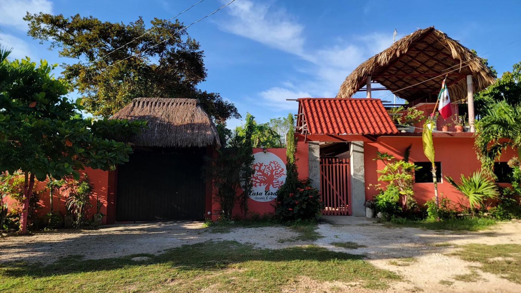 Hotel Casa Coral Bacalar Esterno foto